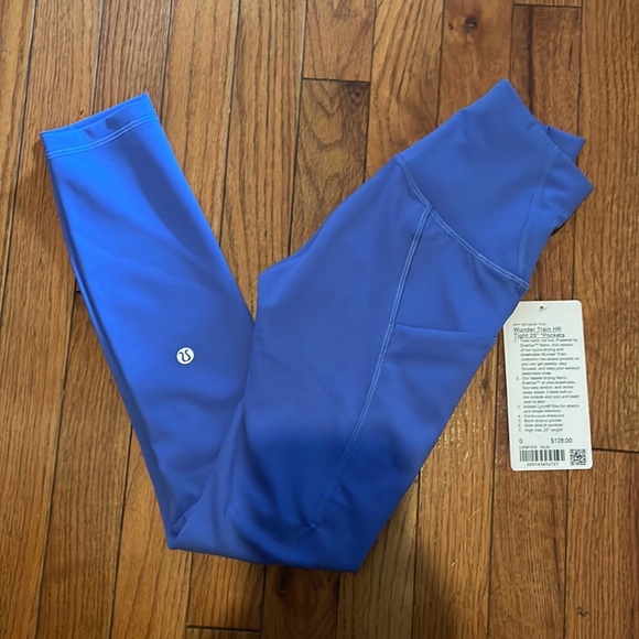 NWT lululemon wunder train with pockets 25” size 0, 8 - Picture 4 of 9